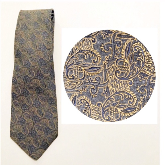Nordstrom Other - Nordstrom’s Robert Talbot, Periwinkle & Gold Tie